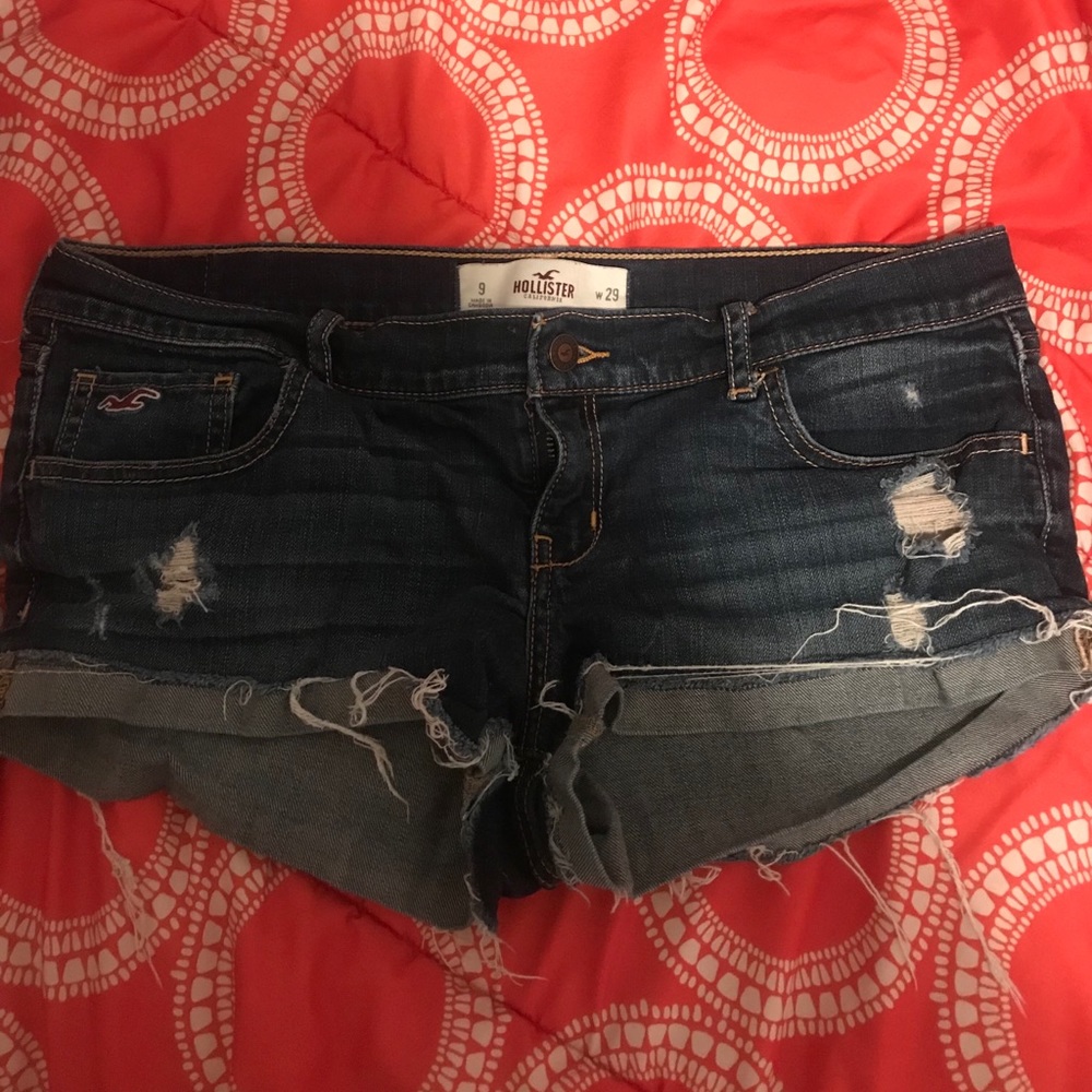 Size 9 hollister shorts